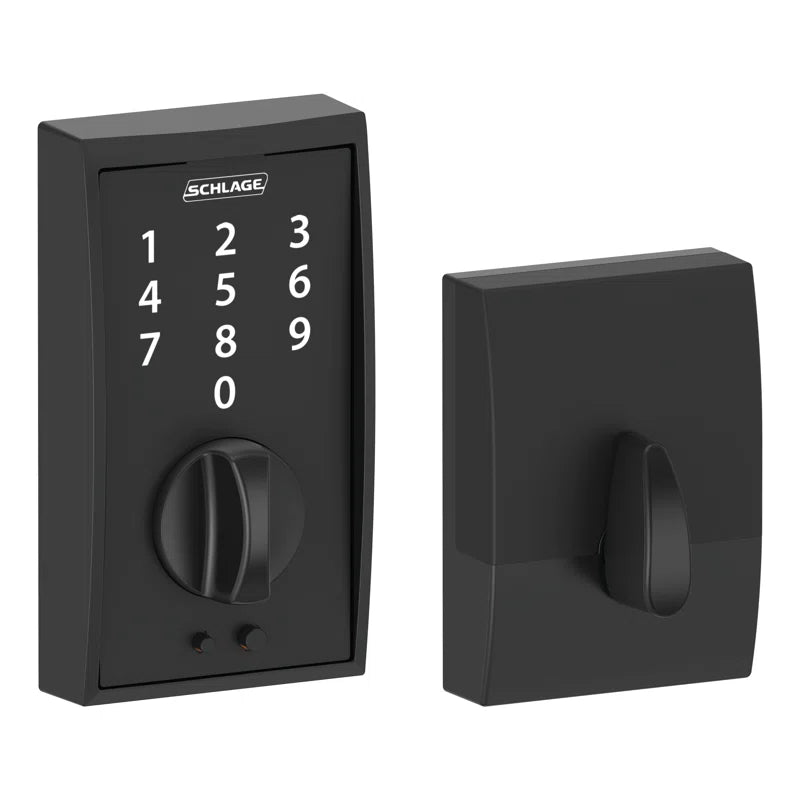 Schlage Touch Keyless Touchscreen Deadbolt with Century Trim