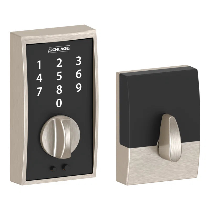 Schlage Touch Keyless Touchscreen Deadbolt with Century Trim