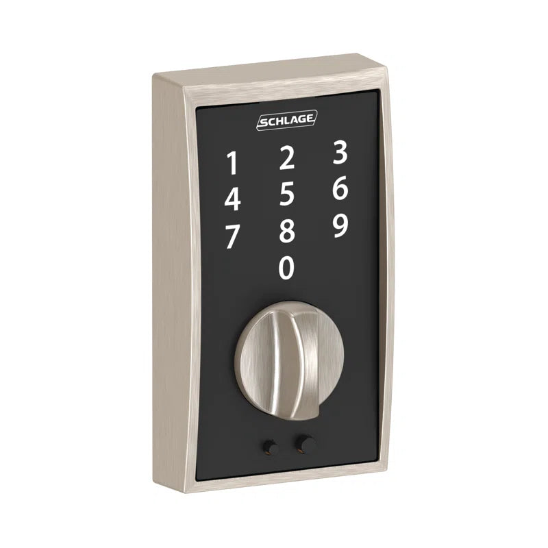 Schlage Touch Keyless Touchscreen Deadbolt with Century Trim
