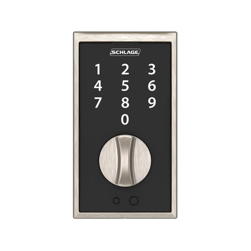 Schlage Touch Keyless Touchscreen Deadbolt with Century Trim