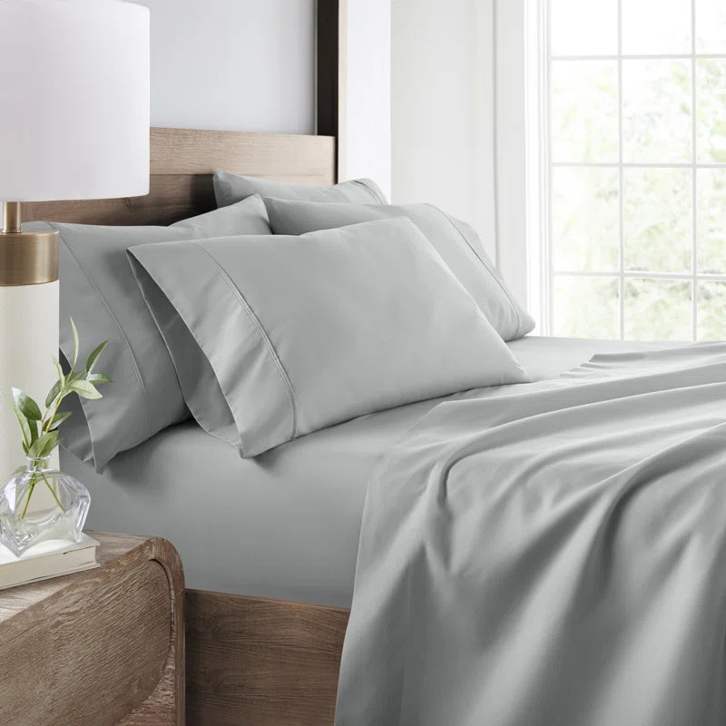 Schulz Solid Microfiber Ultra Soft Sheet Set
