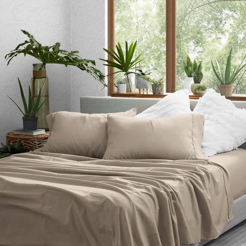 Schulz Solid Microfiber Ultra Soft Sheet Set