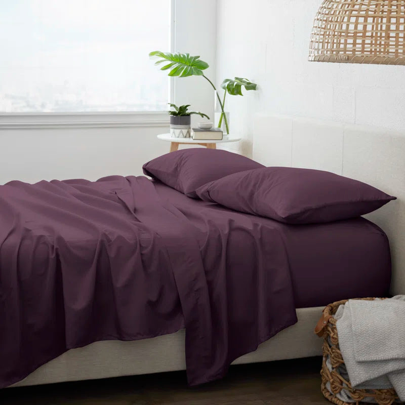 Schulz Solid Microfiber Ultra Soft Sheet Set