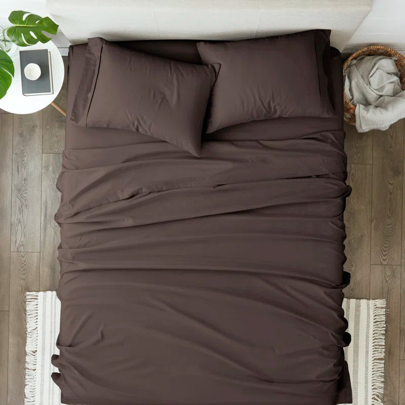 Schulz Solid Microfiber Ultra Soft Sheet Set