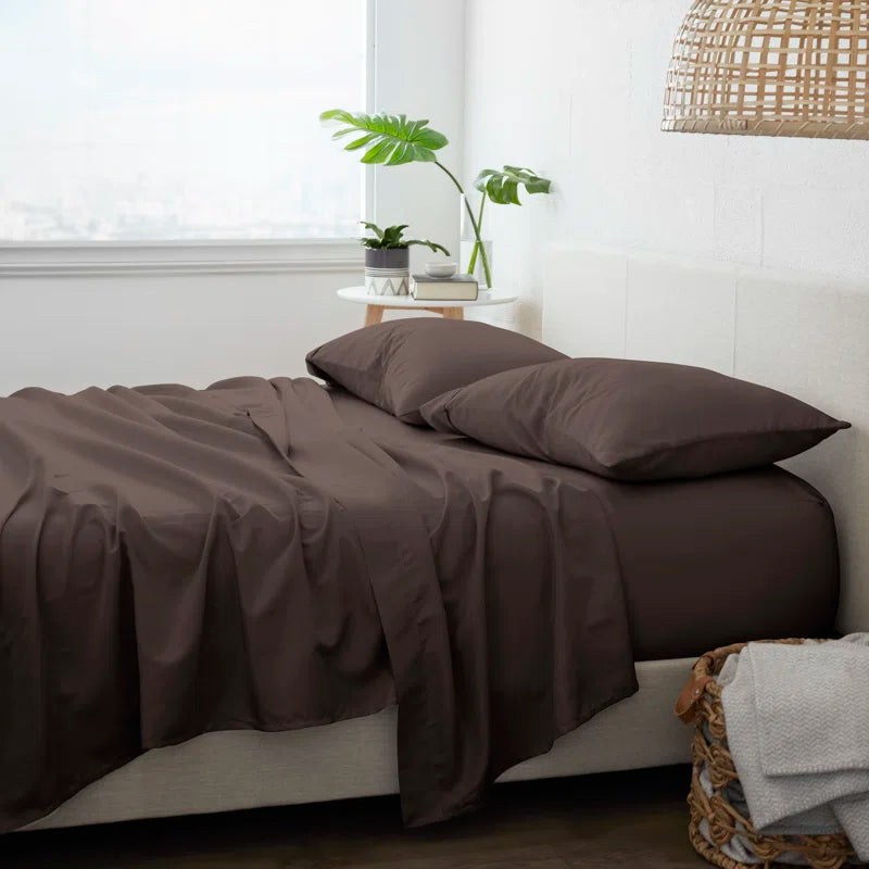 Schulz Solid Microfiber Ultra Soft Sheet Set