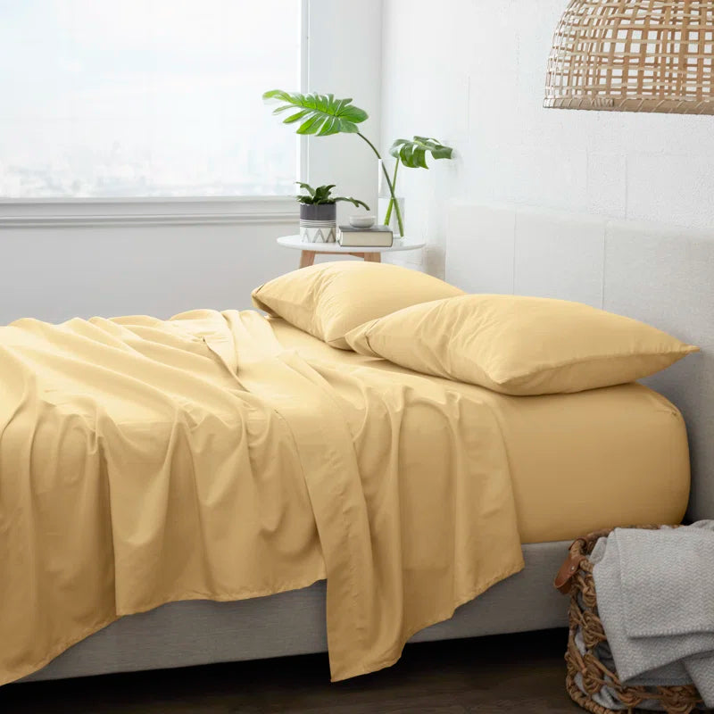 Schulz Solid Microfiber Ultra Soft Sheet Set