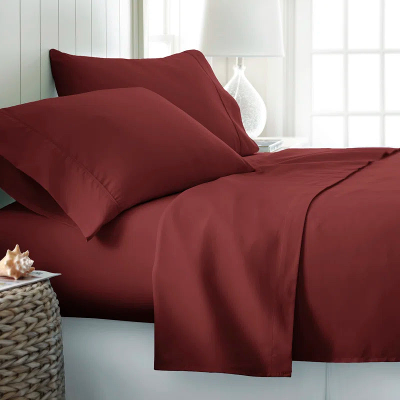 Schulz Solid Microfiber Ultra Soft Sheet Set