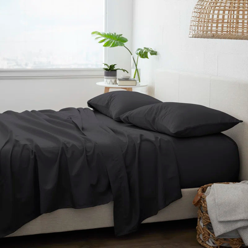 Schulz Solid Microfiber Ultra Soft Sheet Set