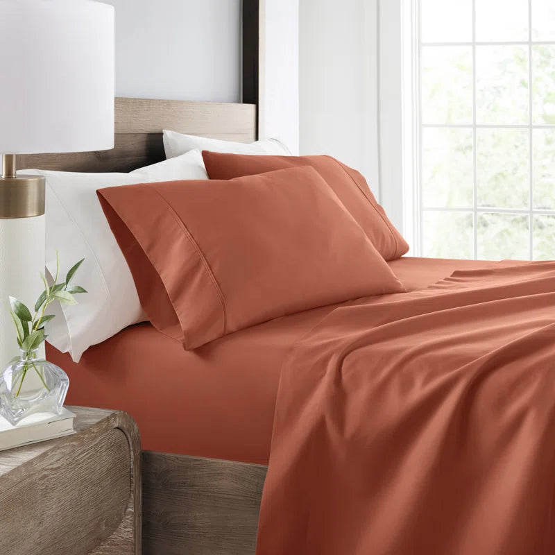 Schulz Solid Microfiber Ultra Soft Sheet Set