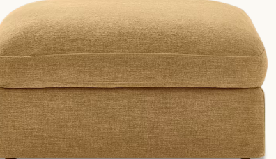 Agnes Slipcover Storage Ottoman