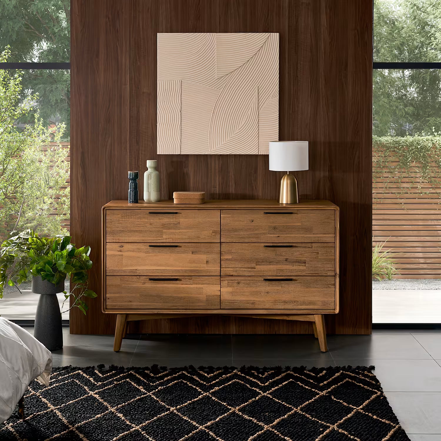 Madison Bed with Seb Bedroom Storage