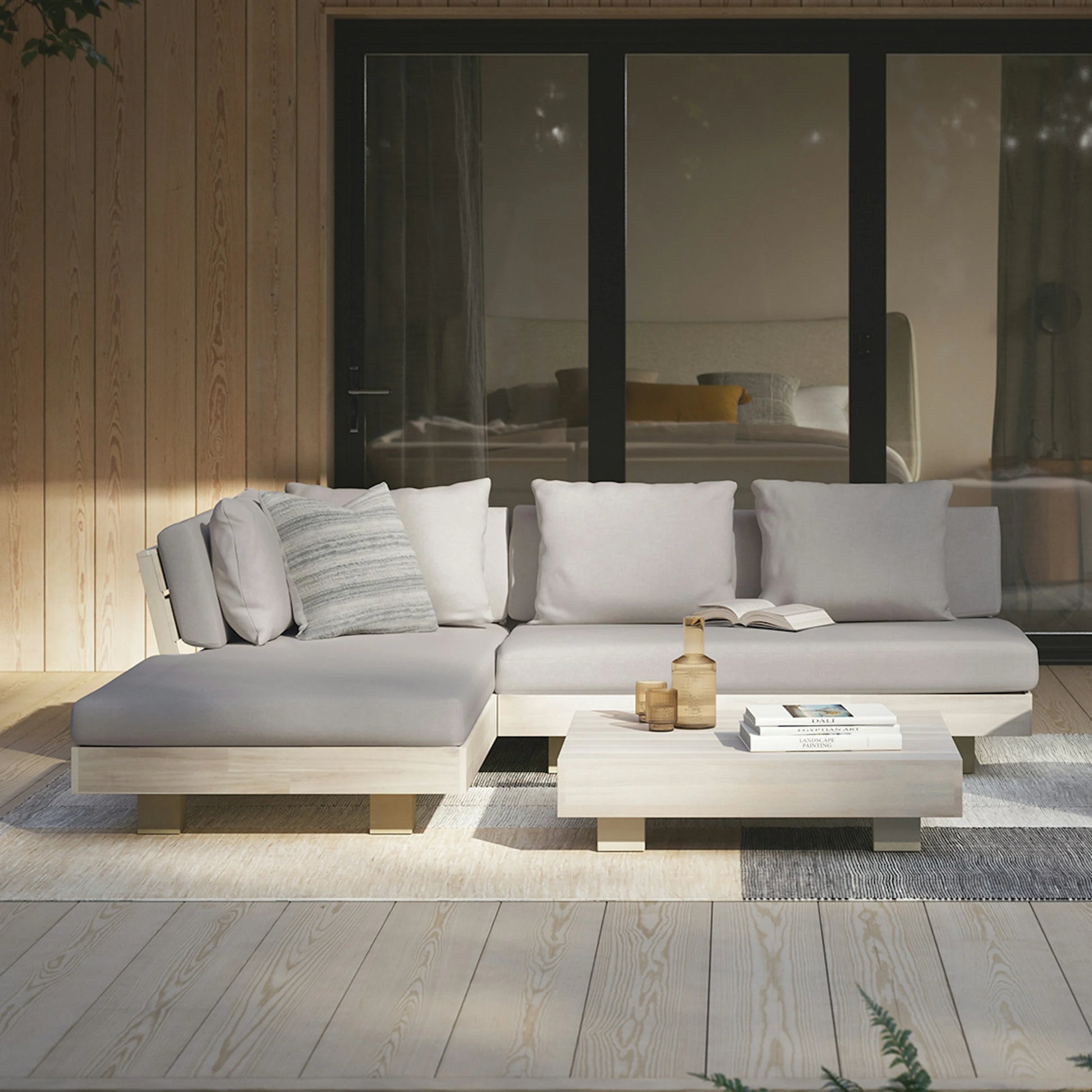 Lubek Outdoor Sectional Set