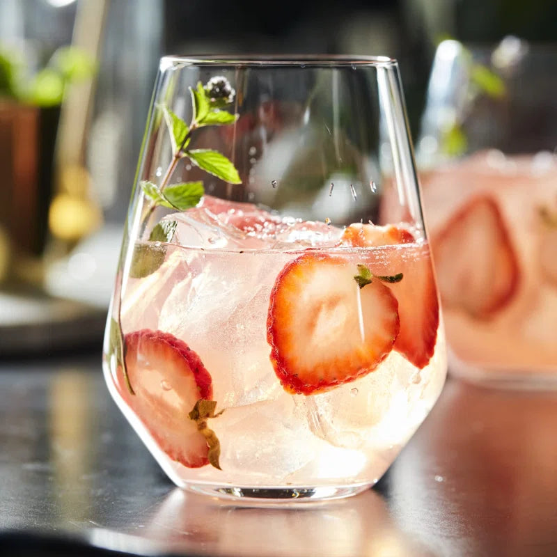 Signature-Greenwich Stemless Wine Glasses (Set of 6)