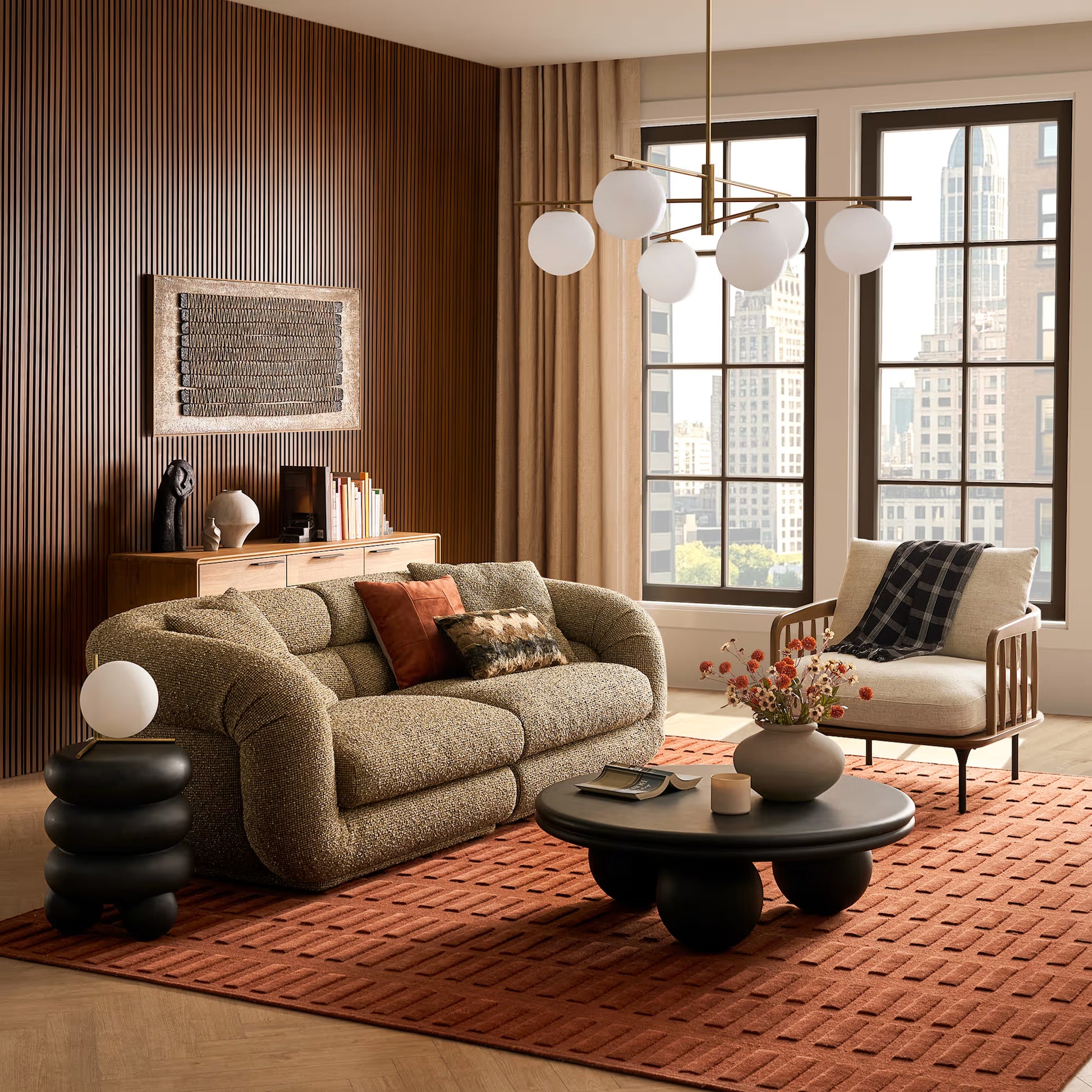 Solari Performance Fabric Sofa