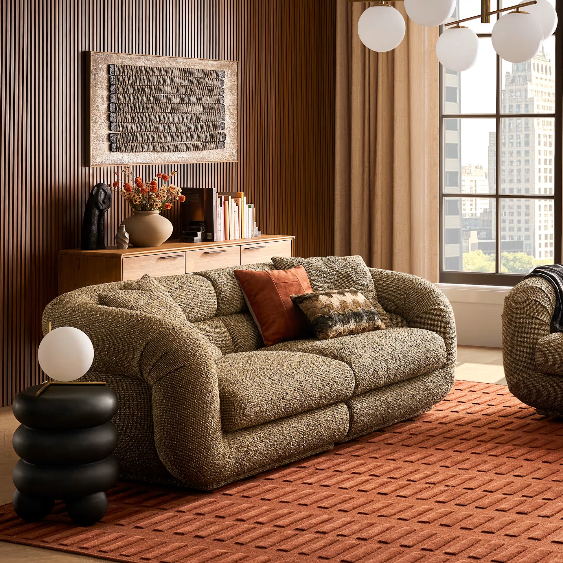 Solari Performance Fabric Sofa