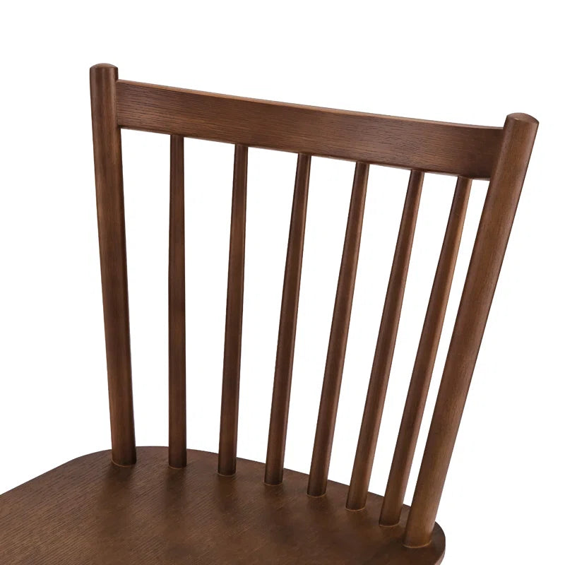 Solid Wood Windsor Back Side Chairs And Dining Chairs (Set of 4)