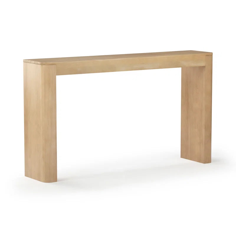 Stemple Solid Wood Console Table