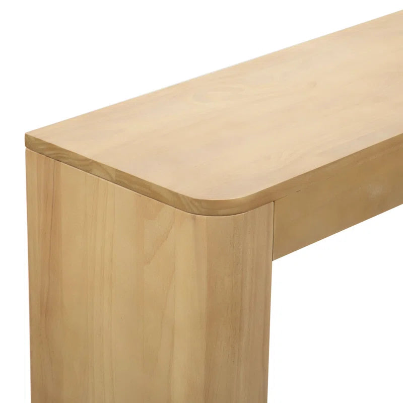 Stemple Solid Wood Console Table