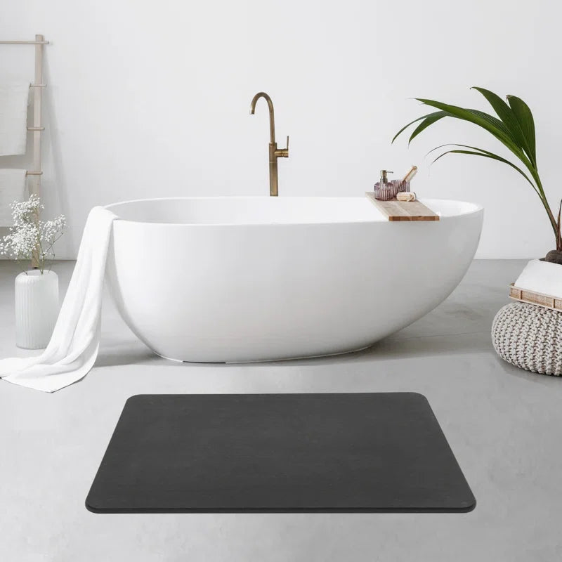 Stone Bath Mat - Diatomaceous Earth Shower Mat