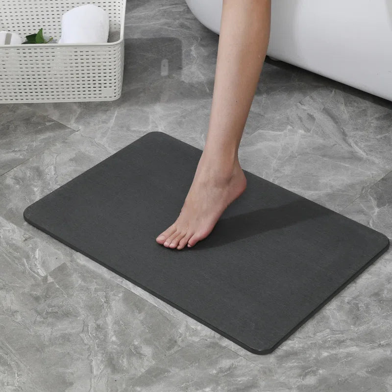 Stone Bath Mat - Diatomaceous Earth Shower Mat