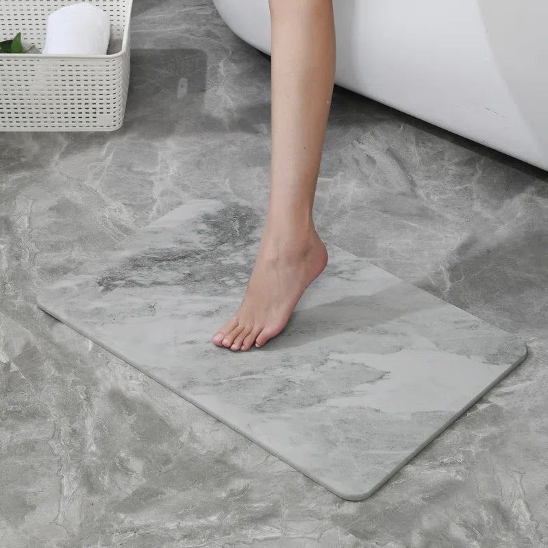 Stone Bath Mat - Diatomaceous Earth Shower Mat