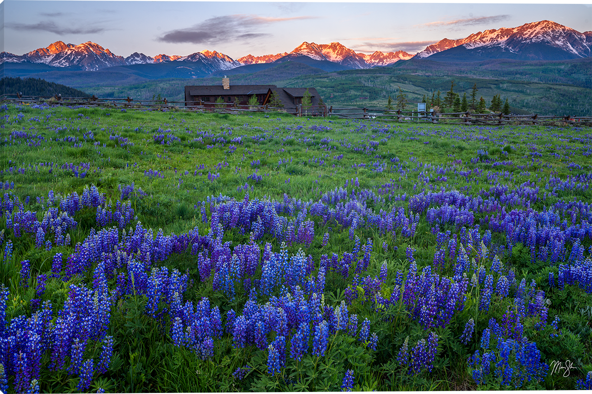 Summit County Sunrise - Wall Art