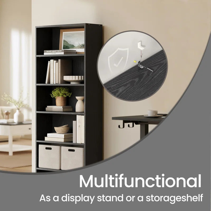 Sylvan 6 Tier 63.2" H x 23.7" W Standard Bookcase