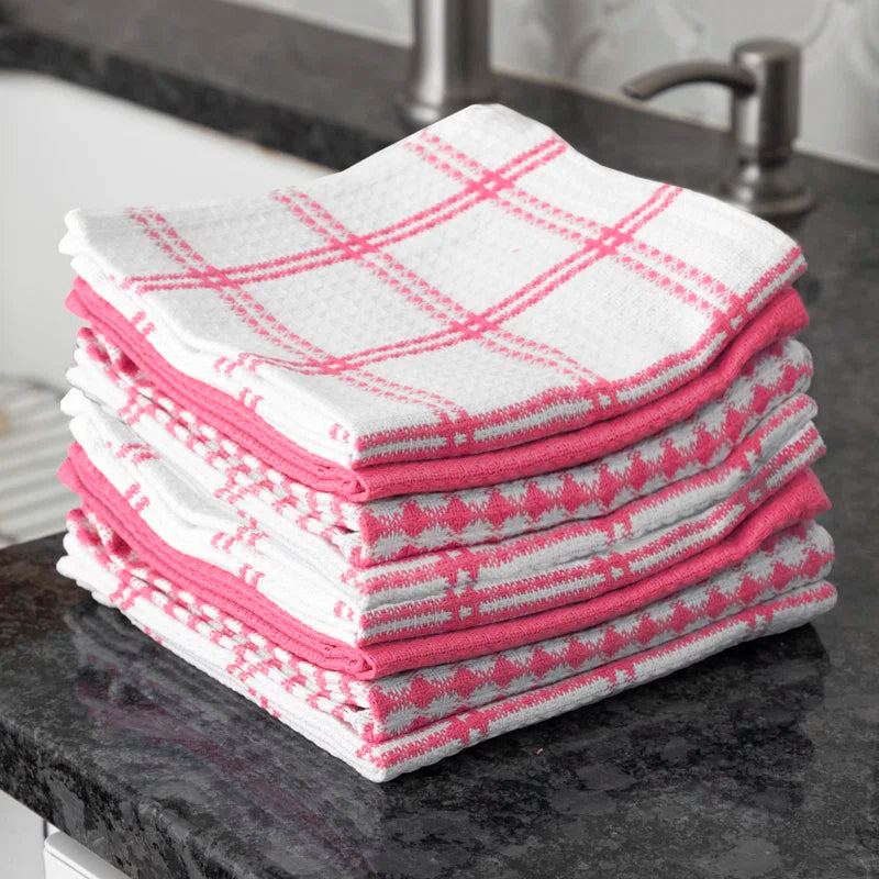 T-fal Flat Waffle Kitchen Dishcloth Set (Set of 8)