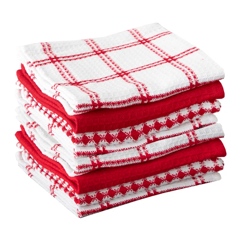 T-fal Flat Waffle Kitchen Dishcloth Set (Set of 8)