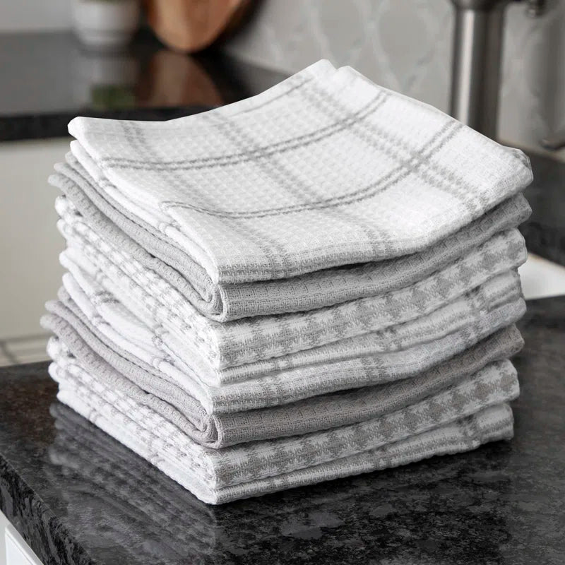 T-fal Flat Waffle Kitchen Dishcloth Set (Set of 8)