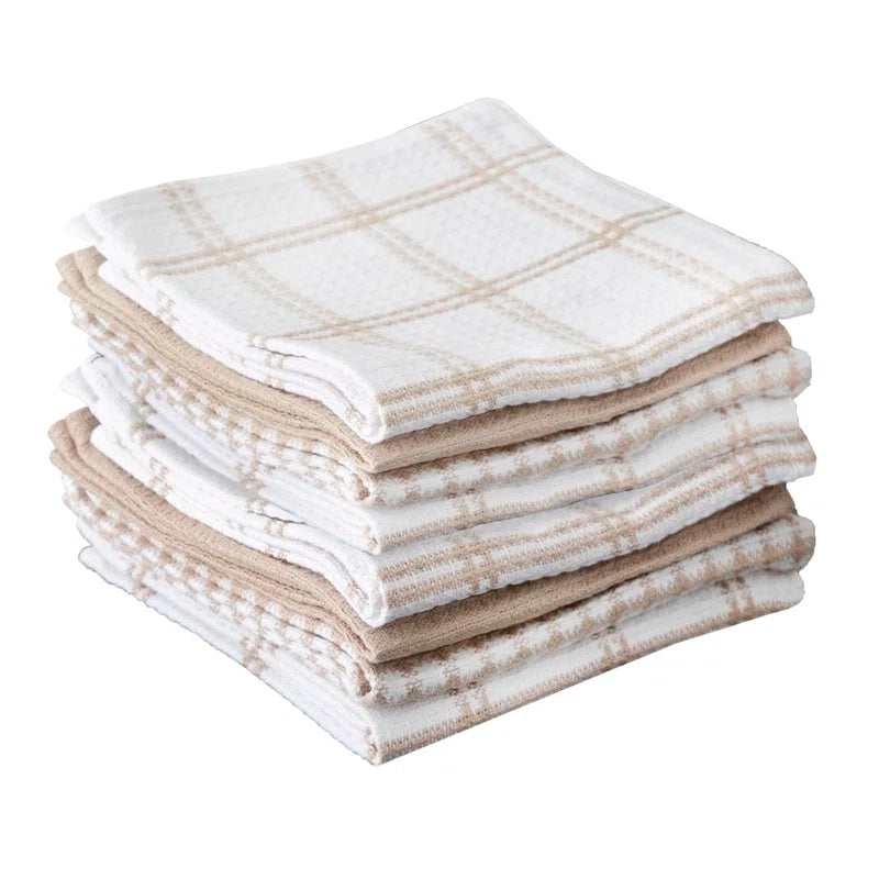 T-fal Flat Waffle Kitchen Dishcloth Set (Set of 8)