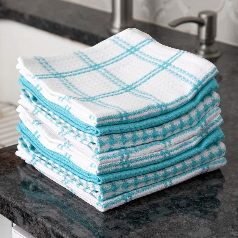 T-fal Flat Waffle Kitchen Dishcloth Set (Set of 8)