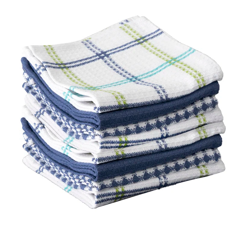 T-fal Flat Waffle Kitchen Dishcloth Set (Set of 8)
