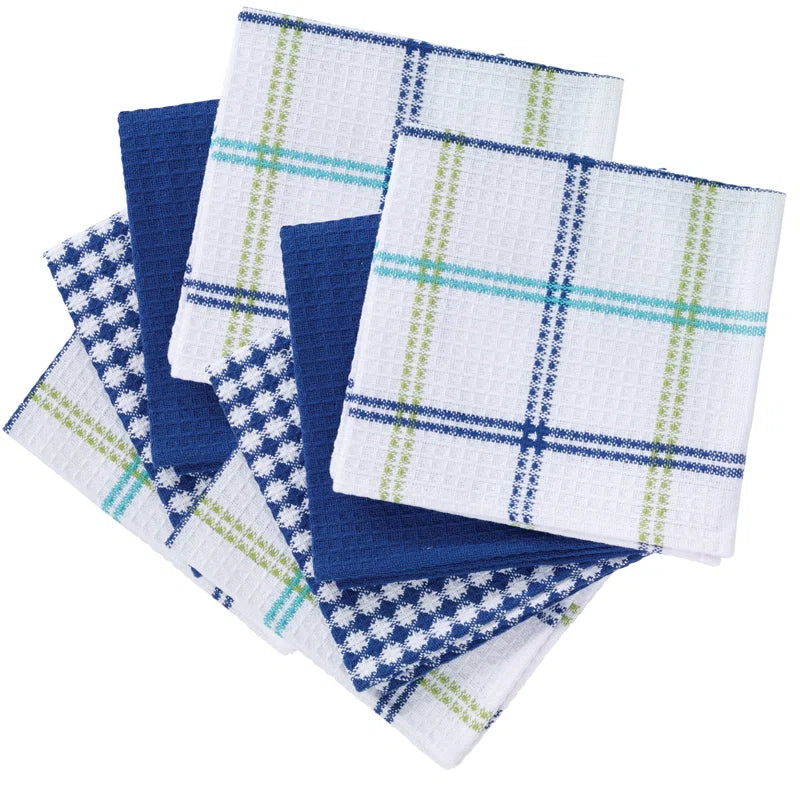 T-fal Flat Waffle Kitchen Dishcloth Set (Set of 8)