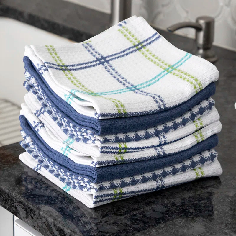 T-fal Flat Waffle Kitchen Dishcloth Set (Set of 8)