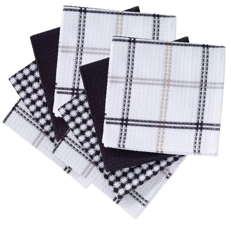 T-fal Flat Waffle Kitchen Dishcloth Set (Set of 8)