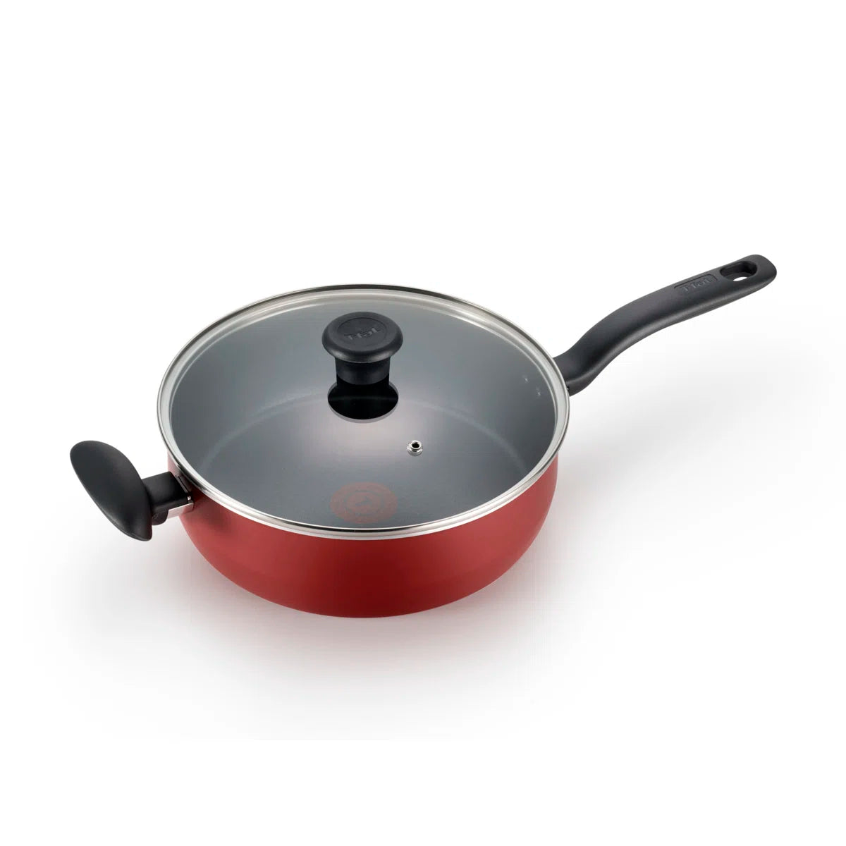 T-fal Initiatives 18 Piece Aluminum Nonstick Cookware Set & Cooking Utensils