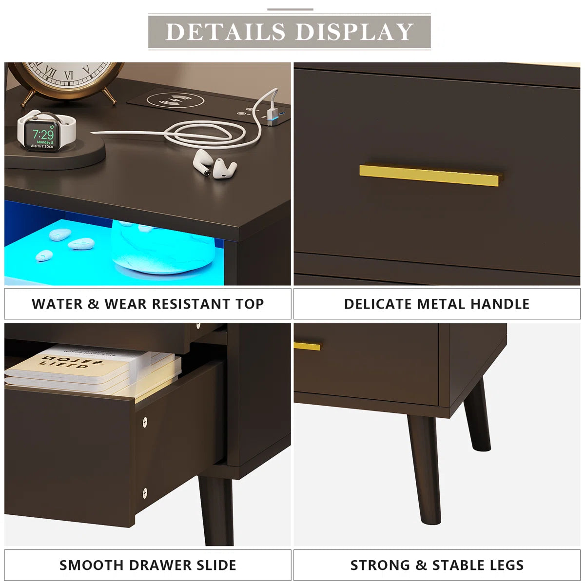 Targo 17.7'' W Nightstand