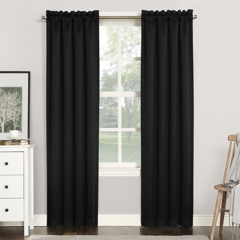 Thermal Blackout Rod Pocket Curtain Panel