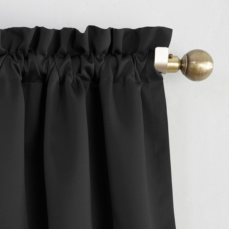Thermal Blackout Rod Pocket Curtain Panel