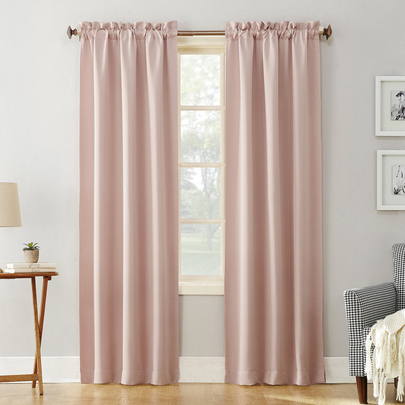 Thermal Blackout Rod Pocket Curtain Panel