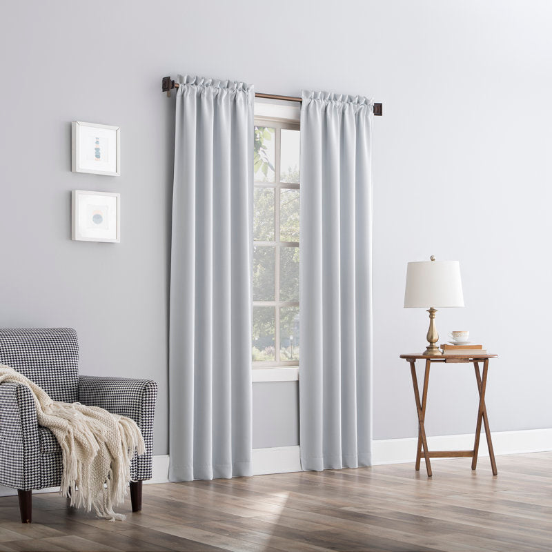 Thermal Blackout Rod Pocket Curtain Panel
