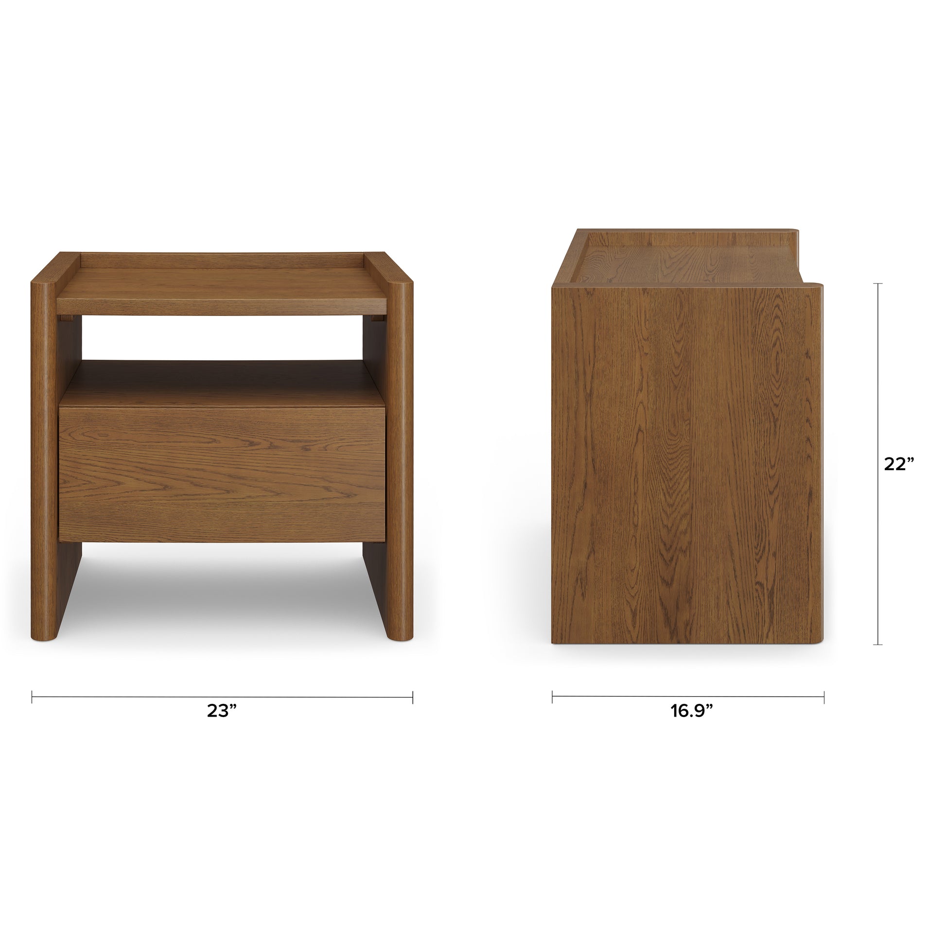 Torme 1-Drawer Nightstand
