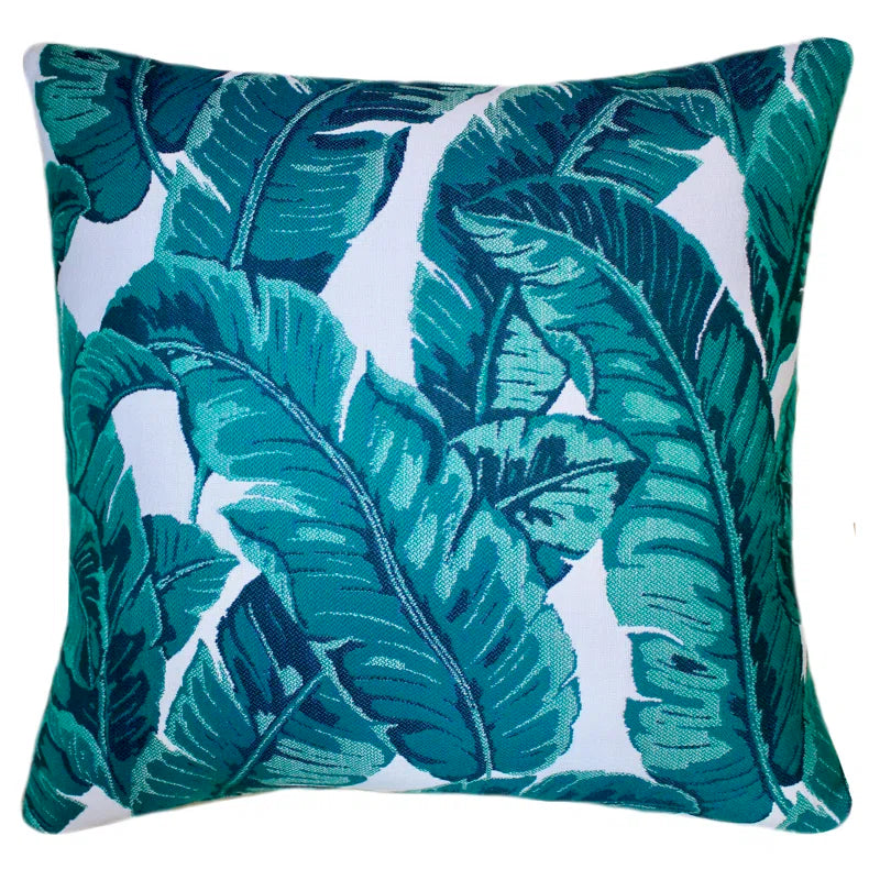Tropics Indoor/Outdoor Square Pillow Cover & Insert
