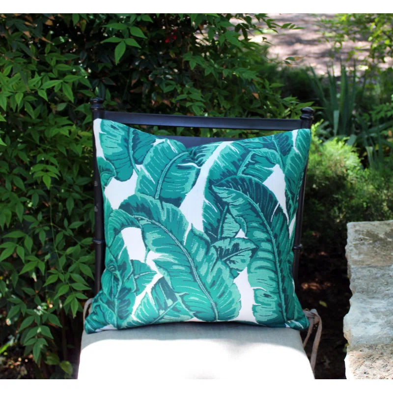 Tropics Indoor/Outdoor Square Pillow Cover & Insert