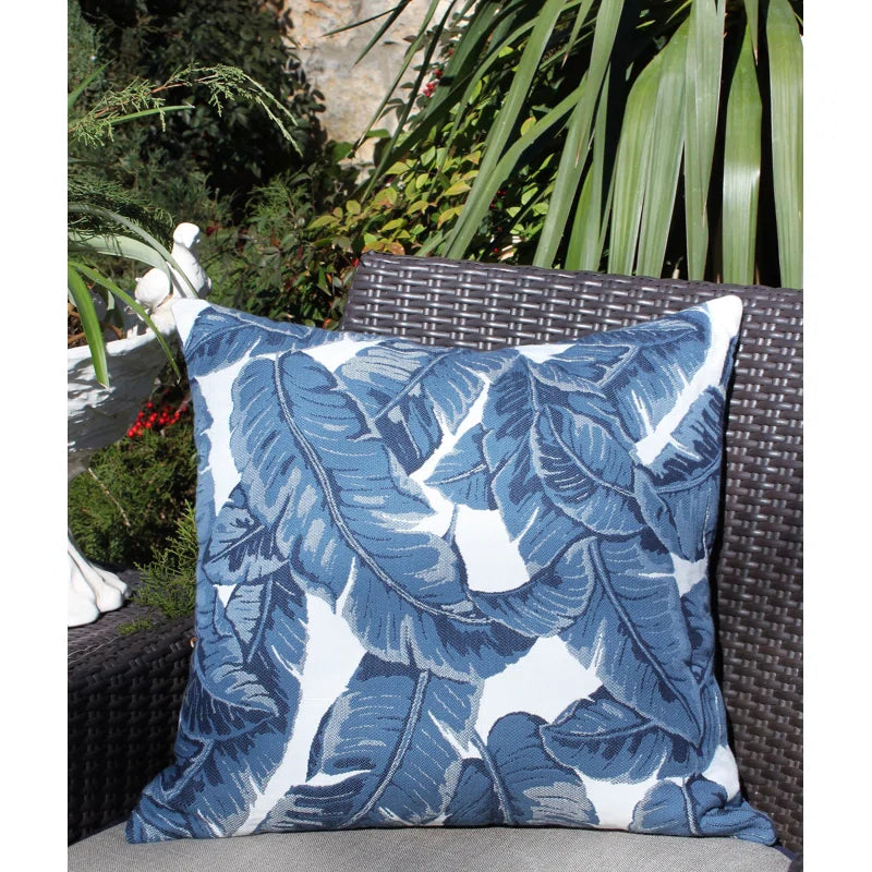 Tropics Indoor/Outdoor Square Pillow Cover & Insert