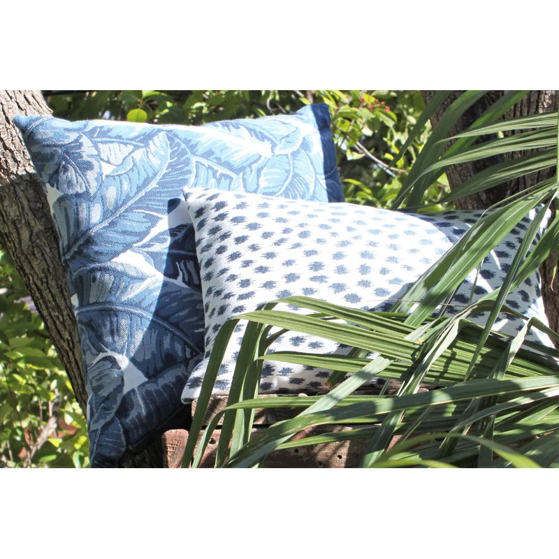 Tropics Indoor/Outdoor Square Pillow Cover & Insert