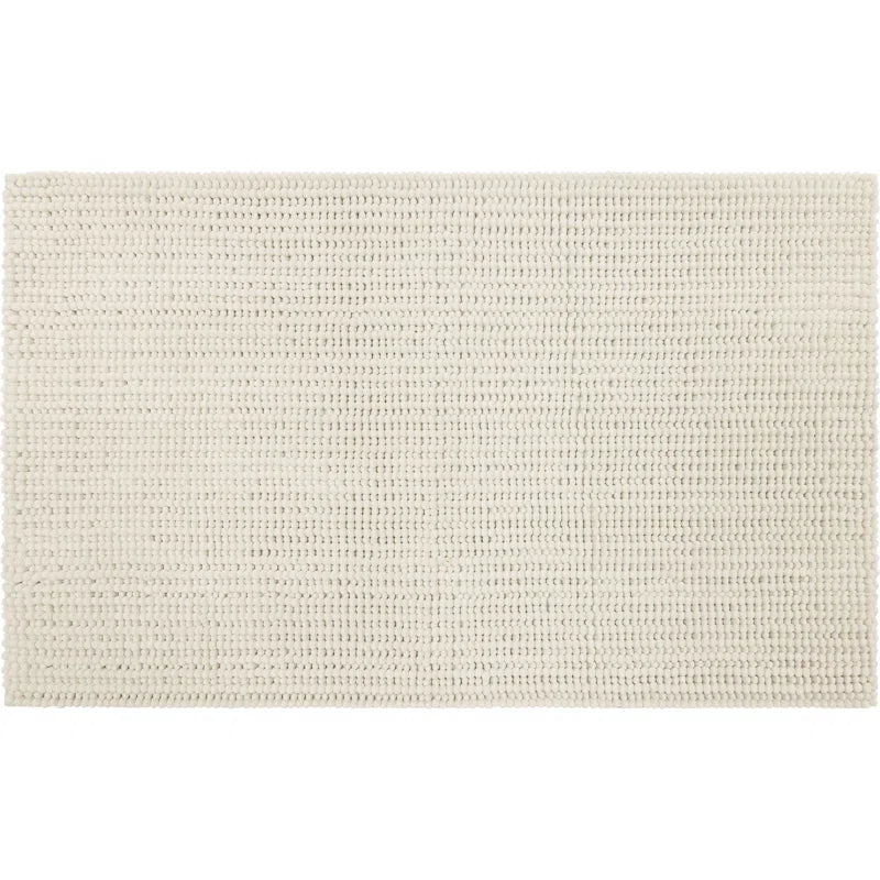Wagnon Plush Memory Foam Stain/Fade Resistant Non-Slip Machine Washable Bath Mat