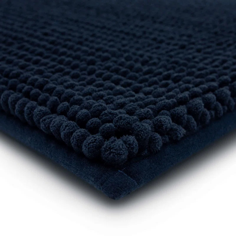 Wagnon Plush Memory Foam Stain/Fade Resistant Non-Slip Machine Washable Bath Mat