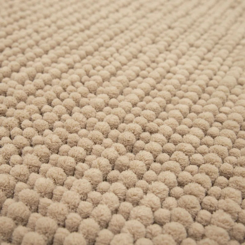 Wagnon Plush Memory Foam Stain/Fade Resistant Non-Slip Machine Washable Bath Mat